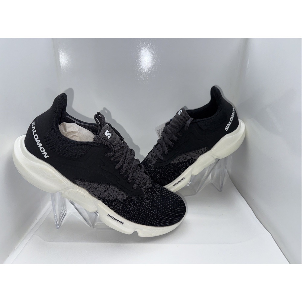 Salomon Predict Soc 3 Womens Size 9.5 Running Shoes Black White - Picture 6 of 13